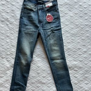 High rise leggings. Stretch . Denim Perfect 2S